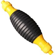 Resim Novahub Taşınabilir Manuel Yakıt Transfer Pompası, 3m Hortumlu, Sarı, Benzin & Dizel İçin Yüksek Akış 