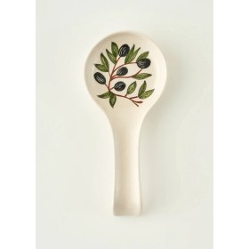 Resim Olive Kirli Kaşıklık Beyaz (11,5X24 Cm) 