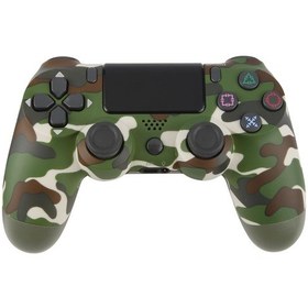 Resim Sones Sony Ps4 İçin Kablosuz Bluetooth Kar Tanesi Düğmeli Oyun Kumandası Kamuflaj 