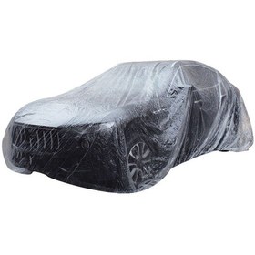 Resim Jeemson Tek Kullandım Araba Kaputu Ll Boyutu - Yağmur Ve Uv Koruyucu, Kolay Taşınabilir Lldpe + Pe Filmi 