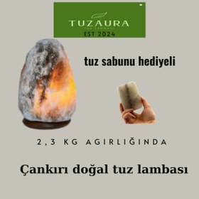 Resim tuzaura tuz lambası Çankırı doğal model tuz lambası 2,3 kg agırlıgında+sbn 