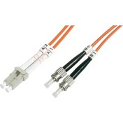Resim Beek LC-ST Fiber Optik Patch Kablo, Multimode OM 1 62.5/125 Duplex, 3.0mm, LSZH, 3 metre 