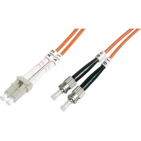 Resim Beek LC-ST Fiber Optik Patch Kablo, Multimode OM 1 62.5/125 Duplex, 3.0mm, LSZH, 3 metre 