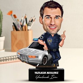 Resim Trafik Polisi Karikatürlü Biblo 