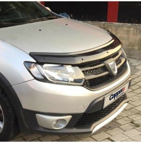 Resim automars Dacia Sandero 2012 2013 2014 2015 2016 2017 2018 2019 2020 Ön Kaput Koruyucu Rüzgarlığı 