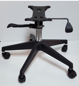 Resim Kamusalmarket Yıldız Ayak Seti Çift Kol Mekanizma Krom Pistonlu 