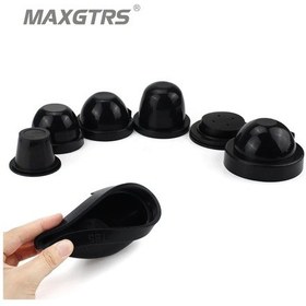 Resim 1-2x Hıd Led Araba Far Tozluk Kauçuk Su Geçirmez Toz Geçirmez Sızdırmazlık Far Kapağı Araba Styling Aksesuarları 