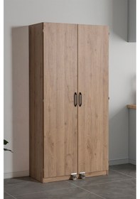 Resim Belen 2 Kapaklı Kiler Dolabı Kahverengi Kahverengi 