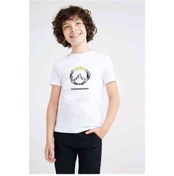 Resim Overwatch Logo Tipografi Baskılı Unisex Çocuk Beyaz Tshirt 