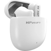 Resim HiFuture ColorBuds2 Kablosuz Bluetooth 5.3 IPX5 Su Geçirmez Mikrofonlu TWS Kulak İçi Kulaklık Beyaz 