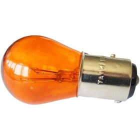 Resim 12v 21 5 Çift Duyu Şaşı Tırnak Ampül 1016 Turuncu 