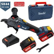 Resim Stechend SX44 Akülü Avuç Taşlama 125 MM 4.0 Ah 
