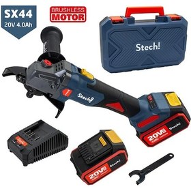 Resim Stechend SX44 Akülü Avuç Taşlama 125 MM 4.0 Ah 