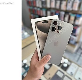 Resim Apple iPhone 15 Pro Max İkinci El TR | 256 GB | Natürel Titanyum 