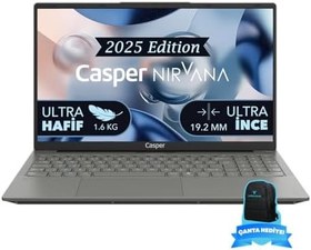 Resim Nirvana X600.1342-DF00P-G-F-CANEX16 Intel Core i5-13420H 32GB 1TB W11 Home+ Excalibur 15.6"-16" Sırt Çantası Siyah Hediye Casper