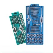 Resim 20/40 adet Metrik Tap Die Set M3-M12 Vida Konu Taplar, Alaşım Metal, El Aletleri, Çanta ile, Elektrik kullanmadan, DIY için 
