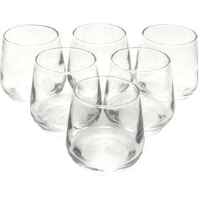 Resim Lav Lal 6'lı Kahve Yanı Su Bardağı - 95 ml 