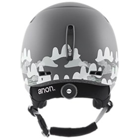 Resim Anon Burner Mountain Unisex Çocuk Gri Kask 