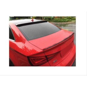 Resim Karva Auto Gp Audi A3 S3 Cam Üstü Spoiler 2021+ Piano Black 