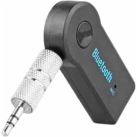 Resim Tek Tüm Cihazlara Uyumlu Bluetooth Aux Araç Kiti Siyah Najmaddin 