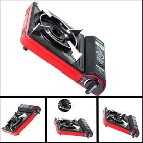 Resim Uyguna-Yakala Tekli Portatik Ocak Kırmızı CK-505-KT.160 