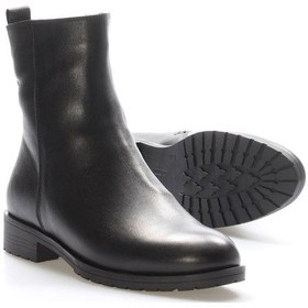 Resim Hakiki Deri Kürklü Kadın Kalın Taban Bot 257kza630 Siyah 