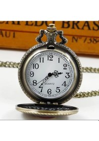 Resim Kişiye Özel Marvel İron Man Quartz Steampunk Vintage Köstekli Saat 