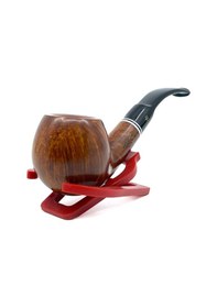 Resim Şahin Sarı Yıldız Bent Apple 9mm Filtreli Akrilik Saplı Pipo - İstanbul 233 
