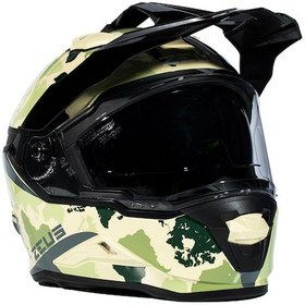 Resim Zeus ZS-913 B6f Yellow Green Kapalı Kask 