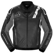 Resim Spidi Dp Progressıve Leather Deri Ceket Siyah - Beyaz 