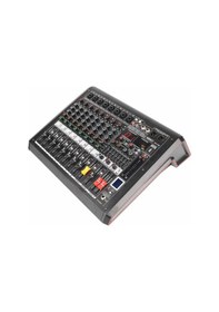 Resim Midex MPX-1200P Power Mikser Amfi 8 Kanal 2x600W Dijital Efekt Bt EQ Usb 