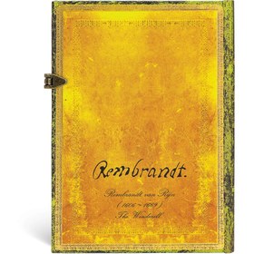 Resim Rembrandt 350th Anniversary Defter - Midi: 13x18cm / 240 sayfa / 120gsm/ Çizgisiz Kağıt 