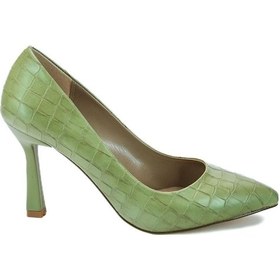 Resim Marine Shoes 134-451 Yeşil Kadın Ayakkabı Yeşil 