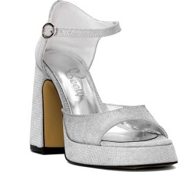 Resim Beety 25BY222.719T Kadın Platform Ayakkabı Gümüş 