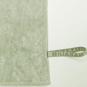 Resim Çok Yumuşak Mikrofiber Havlu - L Boy - Yeşil - 80 × 130 cm 