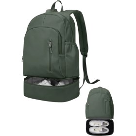 Resim Woys Profesyonel Spor Sırt Çantası - Ayakkabı Bölmeli , Laptop Bölmeli , Su Geçirmez Sırt Çantası 