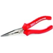 Resim İzeltaş 180mm Uzun Kargaburun Düz Uçlu Opak 