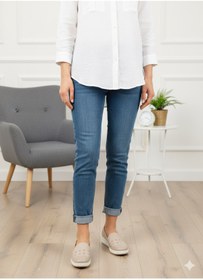 Resim Kadın Ortopedik Delikli Comfort Günlük Ayakkabı Krem 