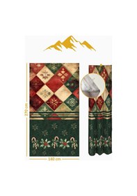 Resim Parlak Mikro Saten Kumaş Çift Kanat Fon Perde Takımı Prd0058 Renkli 