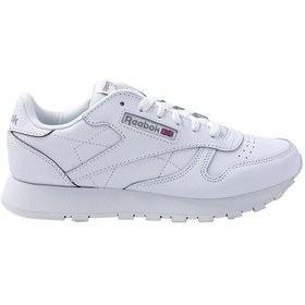 Resim Reebok Classsic Leather Erkek Ayakkabi - Beyaz Beyaz 