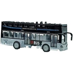 Resim Sür Gitsin Üstü Açık Sesli Müzikli Otobüs 30 Cm 