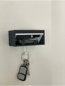 Resim ERCTECH HotWheels Tam Uyumlu Dekoratif Anahtarlık Ofis Garaj Ev Dekoratif Anahtarlık ( Araç Dahil Değildir ) 