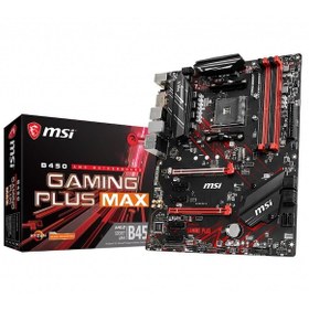 Resim MSI B450 Gaming Plus Max 4133 MHz (OC) DDR4 Soket AM4 M.2 HDMI DVI ATX Anakart MSI