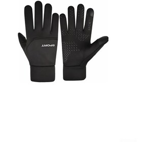 Resim Weixier Motosiklet Kayak Eldiveni Su Kaydırmaz Soğuk Geçirmez Dokunmatik Parmak Eldiven 