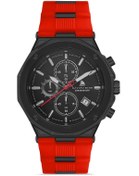 Resim Navimarine HH03 Chronograph Silikon Kırmızı Erkek Kol Saati 