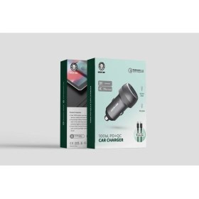 Resim Pd + Qc Araç Şarj Cihazı ve Type-C'den Type-C'ye Kablo (1m) 