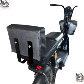 Resim Volta Vsm Deri Arka Koltuk, Sele, Oturak, Elektrik Bisiklet 