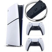 Resim Sony Playstation 5 Slim Digital 1 TB İthalatçı Garanti + 2 Kol + Dikey Stand 