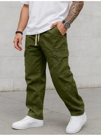 Resim Wiwin Geniş Kesim Oversize Y2k Kargo Jogger Eşofman Altı 370283768 Siyah 