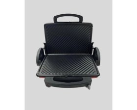 Resim Tost Makinesi Kırmızı Döküm Plaka 6+ Dilim Çok Kapasiteli Izgara 